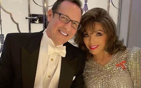 Joan Collins is married to Percy Gibson.